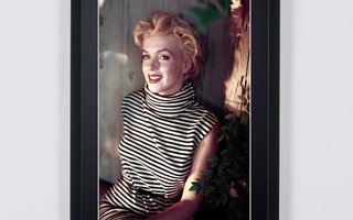 Marilyn Monroe - 1954 - 1 - Valokuvaus, Luxury Wooden Framed
