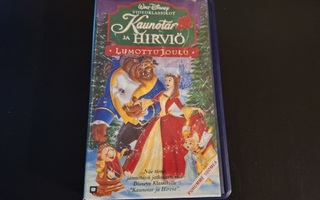 KAUNOTAR JA HIRVIÖ - LUMOTTU JOULU VHS