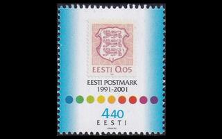 Eesti 414 ** Postimerkkien uudelleenjulkaiseminen 10v (2001)