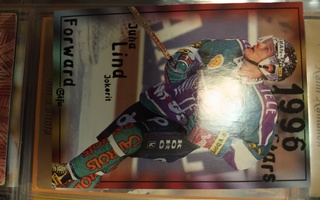Juha Lind sisu leaf 1996 Jokerit ice hockey card
