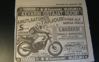mainos Yamaha Kawasaki Suzuki