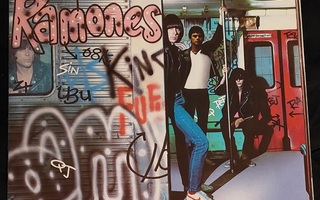 Ramones : LP Subterranean jungle (Saksa 1983)