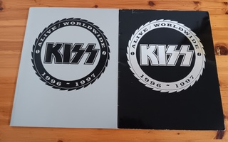 KISS - ALIVE/WORLDWIDE 1996-1997 2 X KIERTUEKIRJAA