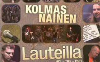 KOLMAS NAINEN: Lauteilla Hki - Tre - Dvd DVD + bonusCD