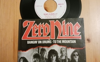 Zero Nine – Bangin' On Drums 7" orig 1986 Hard Rock, Heavy
