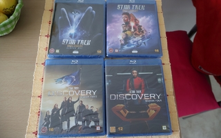 Star Trek Discovery Blu-Ray Kaudet 1-4