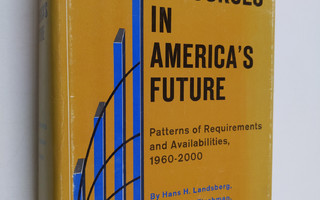 Hans H. Landsberg : Resources in America's future