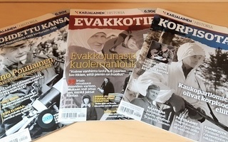 Karjalainen/Kenttäpostia/Vapaussoturi lehti  (valikoima)