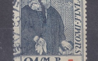 1933 PR 2,5 mk + 25p leimattuna.