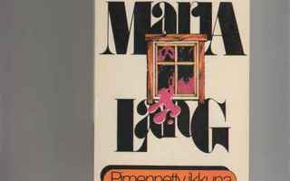 Lang,Maria: Pimennetty ikkuna , Gummerus 1984, nid.,2. p.