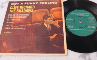 Cliff Richard&The Shadows-Got A Funny Feeling  Ep Tanska -60