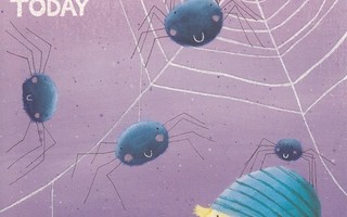 Julie Fletcher: Kahdeksan hämähäkkiä (isohko taittokortti)