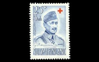 409 ** Punainen risti Mannerheim 25+5mk (1952)