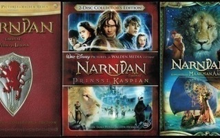 Narnian tarinat Trilogia (5DVD) koko elokuva-sarja