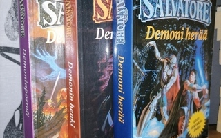 R. A. Salvatore - Demonisota I-III 1.p. koko trilogia