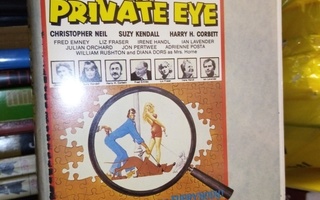 VHS :  ADVENTURES OF A PRIVATE EYE ( SIS POSTIKULU)