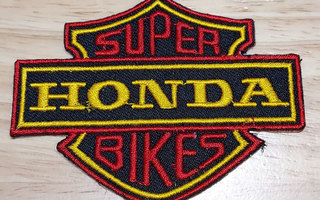 HONDA super bike moottoripyörä mp hihamerkki kangasmerkki