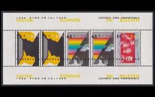 Alankomaat 1307BL29 ** Voor het Kind kulttuuri (1986)