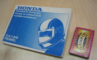 Käyttöohjekirja Honda CA125