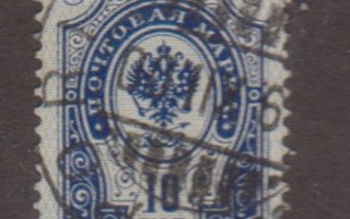 v.1891 10kop leimattuna
