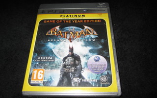 PS3: Batman Arkham Asylum GOTY