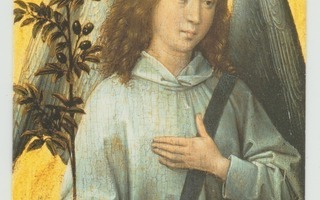 Hans Memling (1433-94) : Angel holding a Palm  (R)