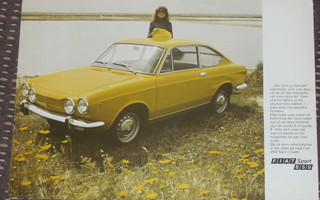 1971 Fiat 850 Sport Coupe esite - KUIN UUSI