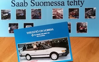 1981 Saab 900 Cabriolet esite - KUIN UUSI