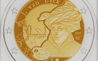 2€ Juhlaraha Belgia 2020 Jan van Eyck