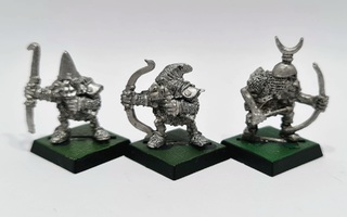 Warhammer Fantasy - 3kpl Goblin Archers (1988) [G106]