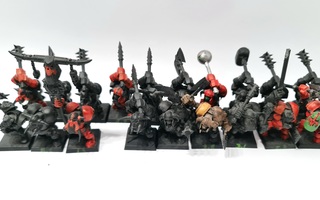 Warhammer Fantasy - 19kpl Black Orcs [F40]