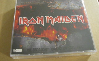 Iron Maiden The broadcast collection 1981-1995 5x cd boxi