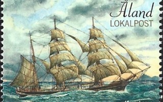 Åland 2017  Purjealuksia  Lokalpost  **  LaPe 424