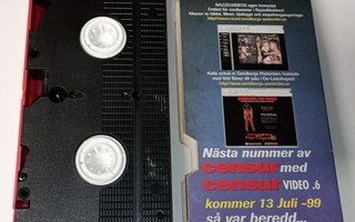 VHS CENSUR VIDEO NR 5  VHS KASETTI PORNO SEKSI K-18