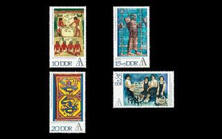 DDR 1785-8 ** Kansainvälinen postimerkkinäyttely (1972)