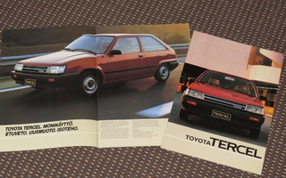 1983 Toyota Tercel esite - suom - KUIN UUSI - 20 sivua