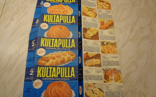 KESKO KULTAPULLA VEHNÄJAUHOJA 2 KG kartonkipussi