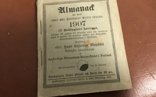 Almanakka 1907