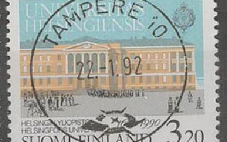 1990 Hgin Yliopito 3,20 mk loisto TAMPERE -92