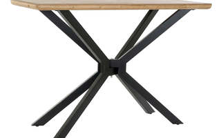 Sivupöytä DKD Home Decor Ruskea Musta Luonnollinen Metalli