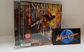 TONY MARTIN - SCREAM JAPAN PRESS CD + NIMMARIT