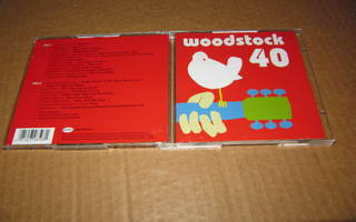Woodstock 40 2-CD  Johnny Winter, The Who ym v.2009