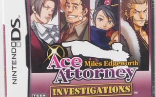 Ace Attorney Investigations: Miles Edgeworth