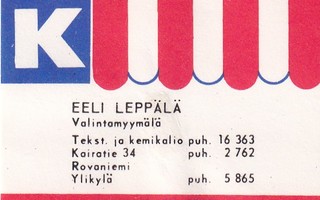 Rovaniemi, Ylikylä, Eeli Leppälä     .     b410