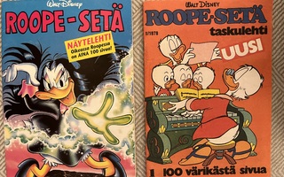 Roope-setä näytelehti ja lyhennetty näköispainos 1/1978