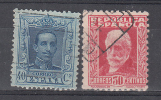 ESPANJA wanhaa 1853-1939