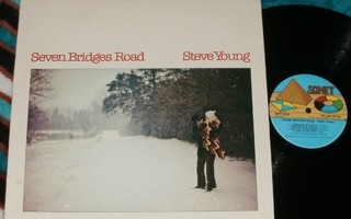 STEVE YOUNG ~ Seven Bridges Road ~ LP