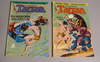 Tarzan-lehtiä 2kpl 1981