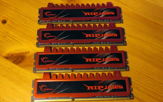 16 GB (4x4GB) DDR3 1333 MHz G.skill Ripjaws KIT