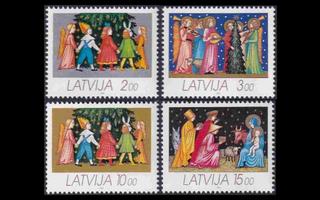 Latvia 344-7 ** Joulu (1992)